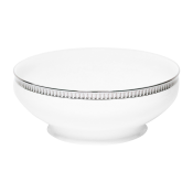 Haviland Plumes Platinum Salad Bowl