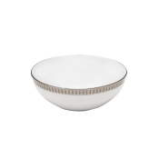 Haviland Plumes Platinum Individual Salad Bowl