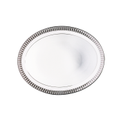 Haviland Plumes Platinum Vegetable Dish