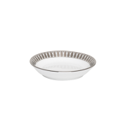 Haviland Plumes Platinum Soy Bowl