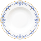 Haviland Marthe Bleu Rim Soup Plate