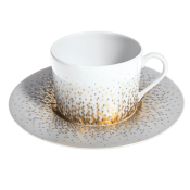 Haviland Souffle D Or Teacup And Saucer