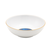 Haviland Damasse Ritz Cereal Bowl / Bleu