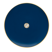 Haviland Damasse Ritz Dessert Plate / Bleu
