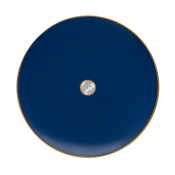 Haviland Damasse Ritz Salad Plate / Bleu