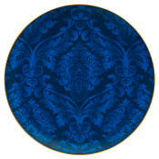 Haviland Damasse Ritz Underplate / Bleu
