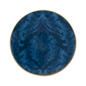 Haviland Damasse Ritz Bread + Butter Plate / Bleu