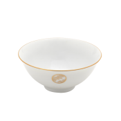 Haviland Damasse Ritz Rice Bowl / Bleu