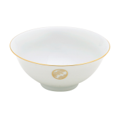 Haviland Damasse Ritz Soup Bowl / Bleu