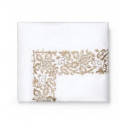 Sferra Saxon Champagne Full/Queen Duvet Cover - 88 X 92