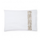 Sferra Saxon Champagne King Pillow Case / Pair - 22 X 42