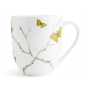 Michael Aram Butterfly Ginkgo Porcelain Mug