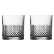 Varga Crystal Tresor Double Old Fashion Boxed Set / 2