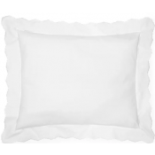 Sferra Pettine White / White King Sham 21X36