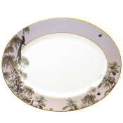 Haviland Le Bresil Oval Platter - 16.9"