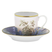 Haviland Le Bresil Coffee Cup + Saucer