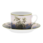 Haviland Le Bresil Cappuccino Cup + Saucer