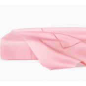 Sferra Fiona Carnation Full Queen Flat Sheet 96X114