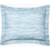 Sferra Cobblestones Sea Printed Boudoir Sham 12X16