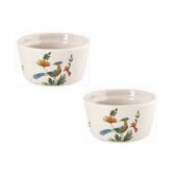 Gien Oiseaux De Paradis Ramekins- Set  2