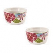 Gien Millefleurs Ramekins - Set  2
