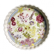 Gien Millefleurs Pie Dish -11"