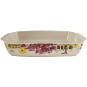Gien Route Des Indes Rectangular Baking Dish - 13.75" x 9"
