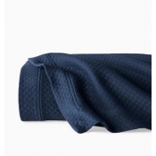 SFERRA Rombo Navy King Coverlet