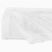 Sferra Lecce White Boudoir Sham 12X16