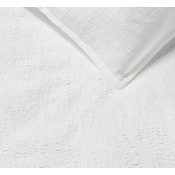 Sferra Sabino White Full/Queen Coverlet 96X100