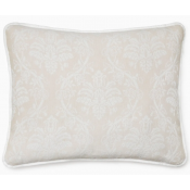 SFERRA Isabella White/Sand Jacquard Standard Sham 21X26