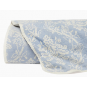 SFERRA Isabella Ivory/Sea Twin Quilt 75X95