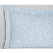 SFERRA Aurelia White/Poolside King Sham 21X36