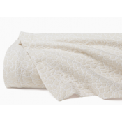 SFERRA Aurelia White/Sand Twin Coverlet 75X95