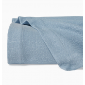 Sferra Cobblestones Sea Textured Twin Coverlet 75X95