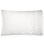 Sferra Giza 45 Porta White Standard Pillow Case - Pair