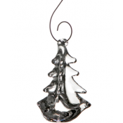 Simon Pearce Vermont Evergreen Tree Ornament