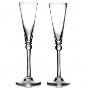Simon Pearce Hartland Flute - Set of 2