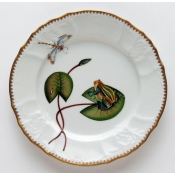 Anna Weatherley Frog On Lily Pad Salad Plate