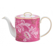 Wedgwood Wonderlust Pink Tonquin Teacup + Saucer - 7.1oz