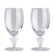 Versace Medusa Lumiere 2 Clear Short Stem White Wine - Set 2