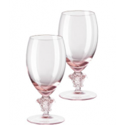 Versace Medusa Lumiere 2 Rose White Wine Short Stem - Set  2