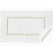 SFERRA Lindo Bath Rug White/Bisque - 20X31"