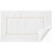 SFERRA Lindo Bath Rug White/Ivory - 23X59"