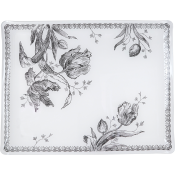Gien Tulipes Acrylic Serving Tray - Large