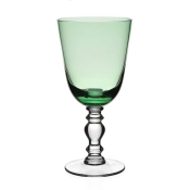 William Yeoward Country Fanny Goblet Apple Green - 13oz
