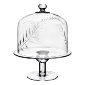 William Yeoward Jasmine Cake Dome & Stand - 12.5"