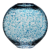 William Yeoward Florence Globe Vase Aqua - 9"
