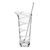 William Yeoward Bella Bianca Cocktail Mixer & Spoon