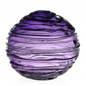 William Yeoward Miranda Globe Vase - Amethyst - 11.75"